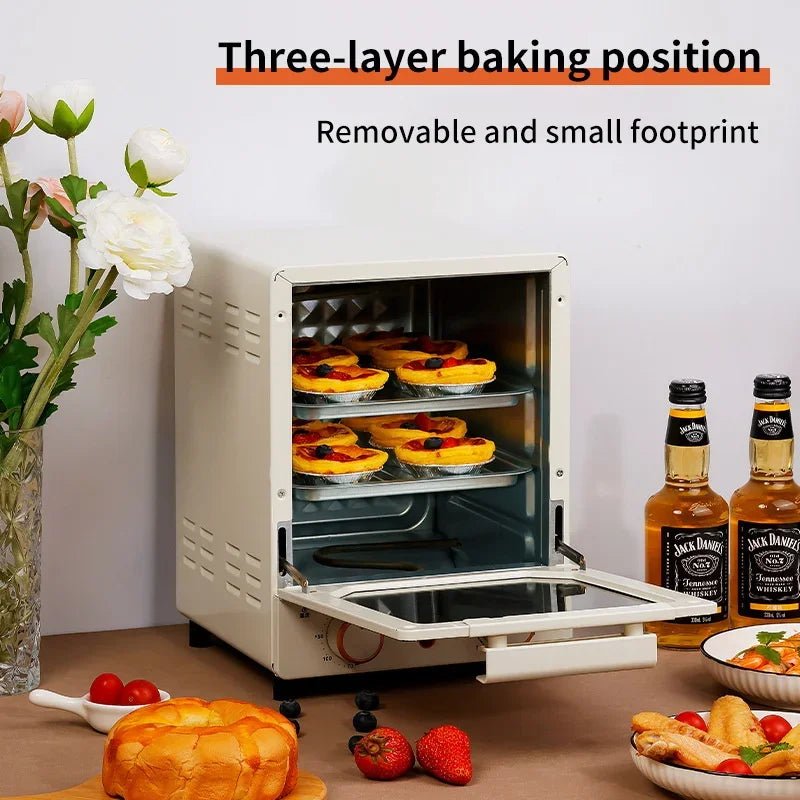12L Large Family - Size Air Fryer Toaster Oven – Multi - Functional Mechanical Cooking VoltCook