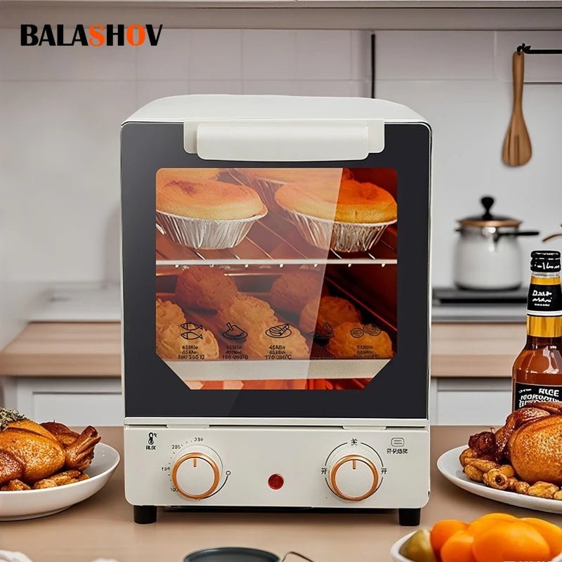 12L Large Family - Size Air Fryer Toaster Oven – Multi - Functional Mechanical Cooking VoltCook