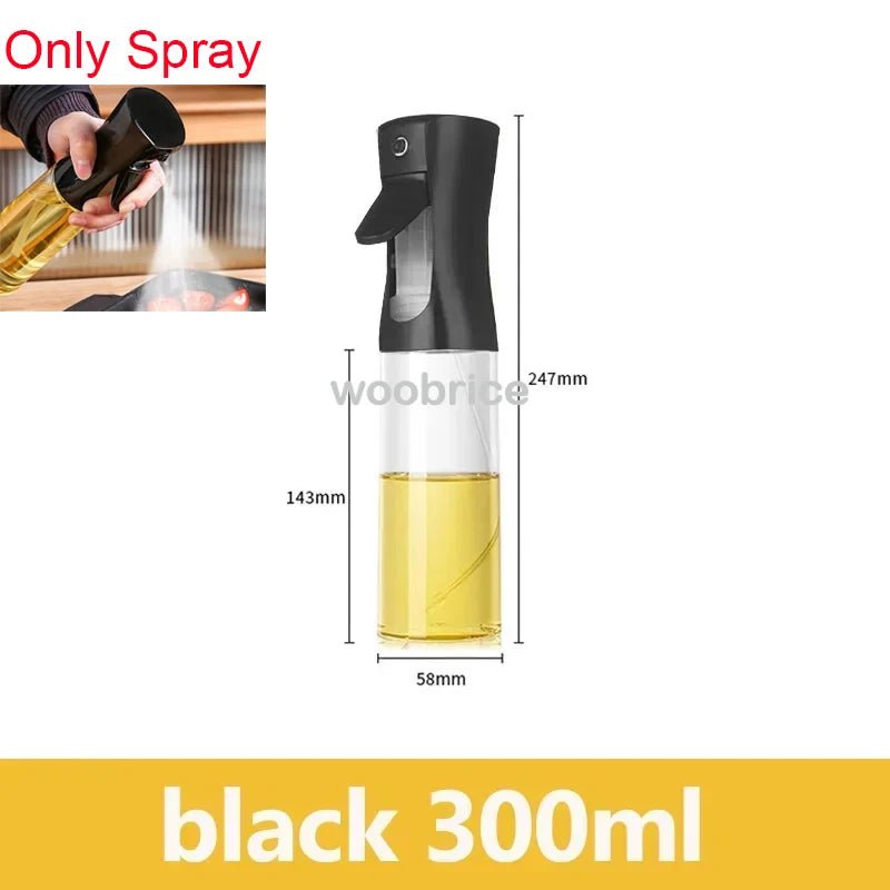 2-in-1 Premium Oil Spray & Dispenser – Healthy Cooking & Even Coating VoltCook