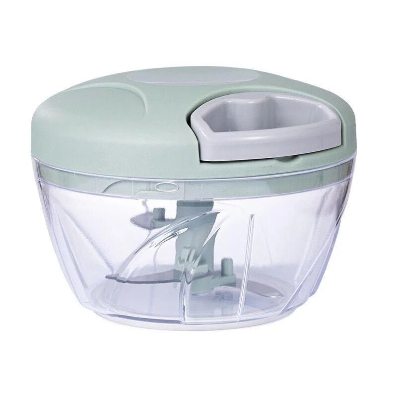500/900ML Fast Manual Hand - Pull Food Chopper & Garlic Mincer VoltCook