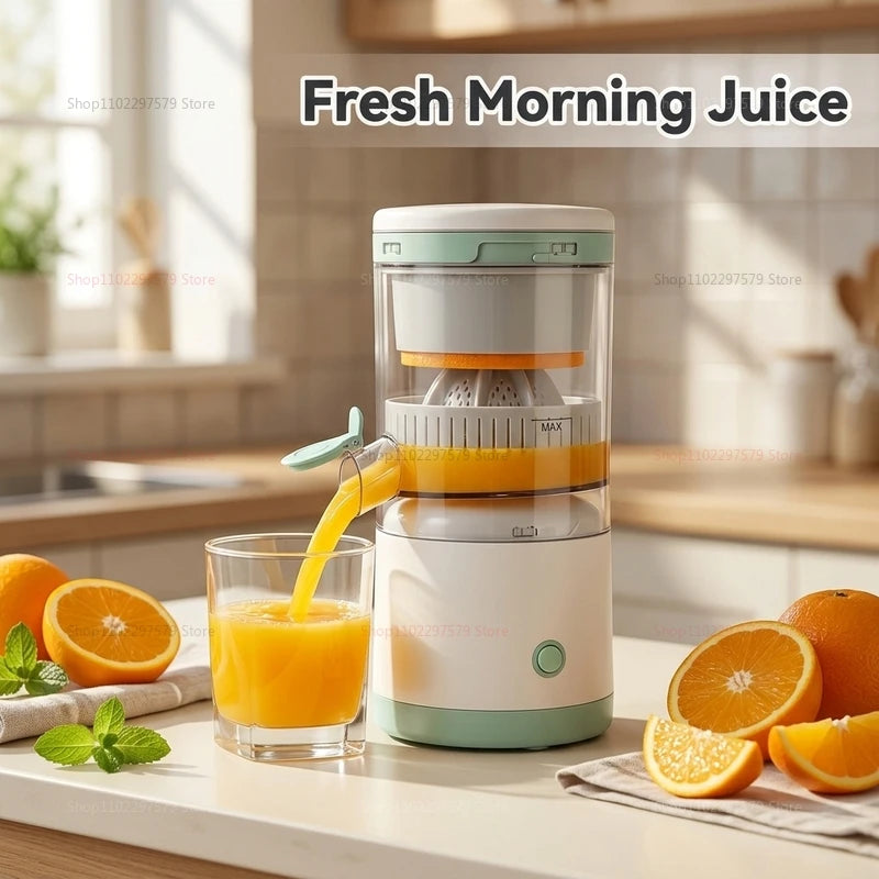 Electric Fruit Juicer Portable Single Auger Juicer Fruit Squeezer USB Charge Orange Lemon Fruit And Vegetable Juice Extractor