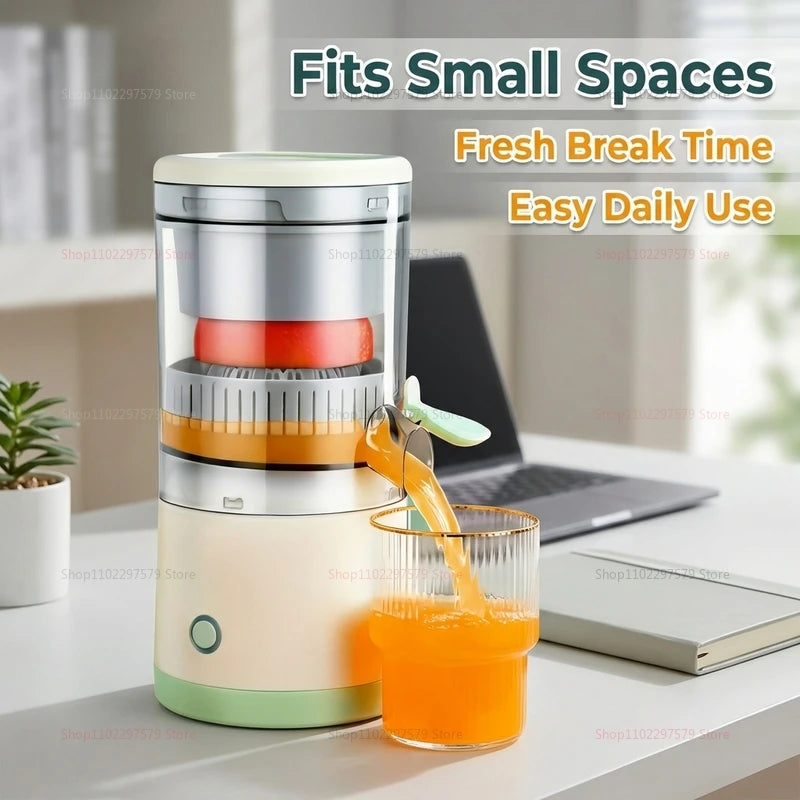 Electric Fruit Juicer Portable Single Auger Juicer Fruit Squeezer USB Charge Orange Lemon Fruit And Vegetable Juice Extractor