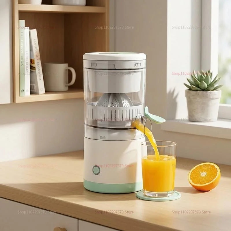 Electric Fruit Juicer Portable Single Auger Juicer Fruit Squeezer USB Charge Orange Lemon Fruit And Vegetable Juice Extractor