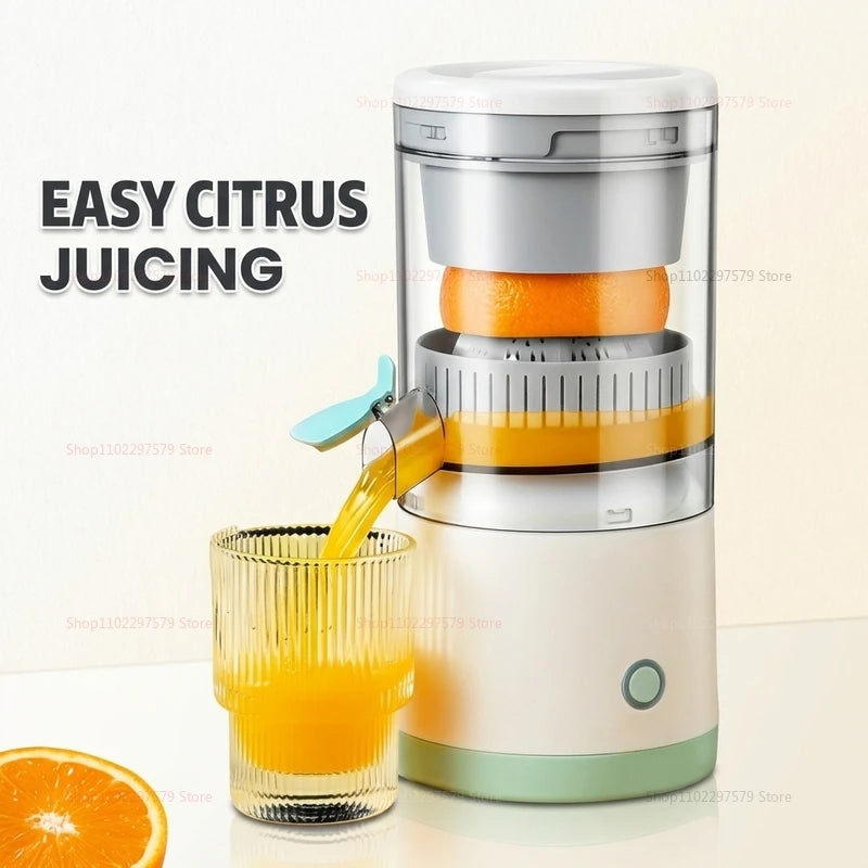 Electric Fruit Juicer Portable Single Auger Juicer Fruit Squeezer USB Charge Orange Lemon Fruit And Vegetable Juice Extractor