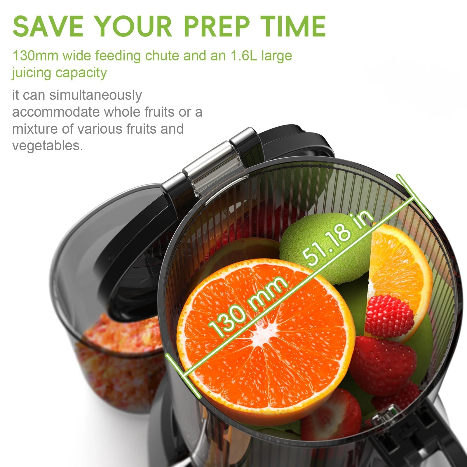 TitanJuice Pro High-Speed Nutrient Extractor VoltCook