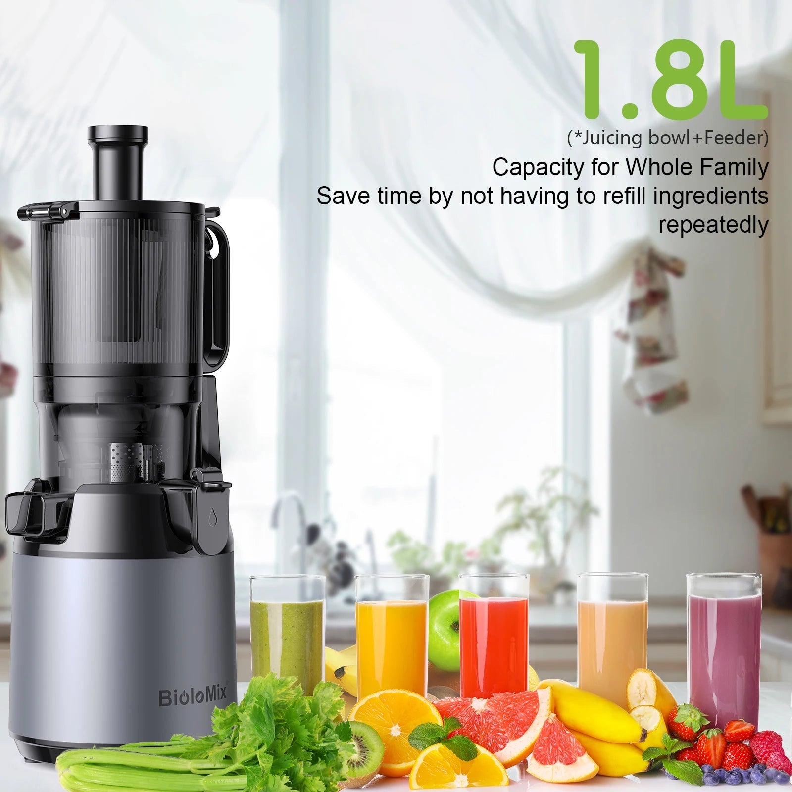 TitanJuice Pro High-Speed Nutrient Extractor VoltCook