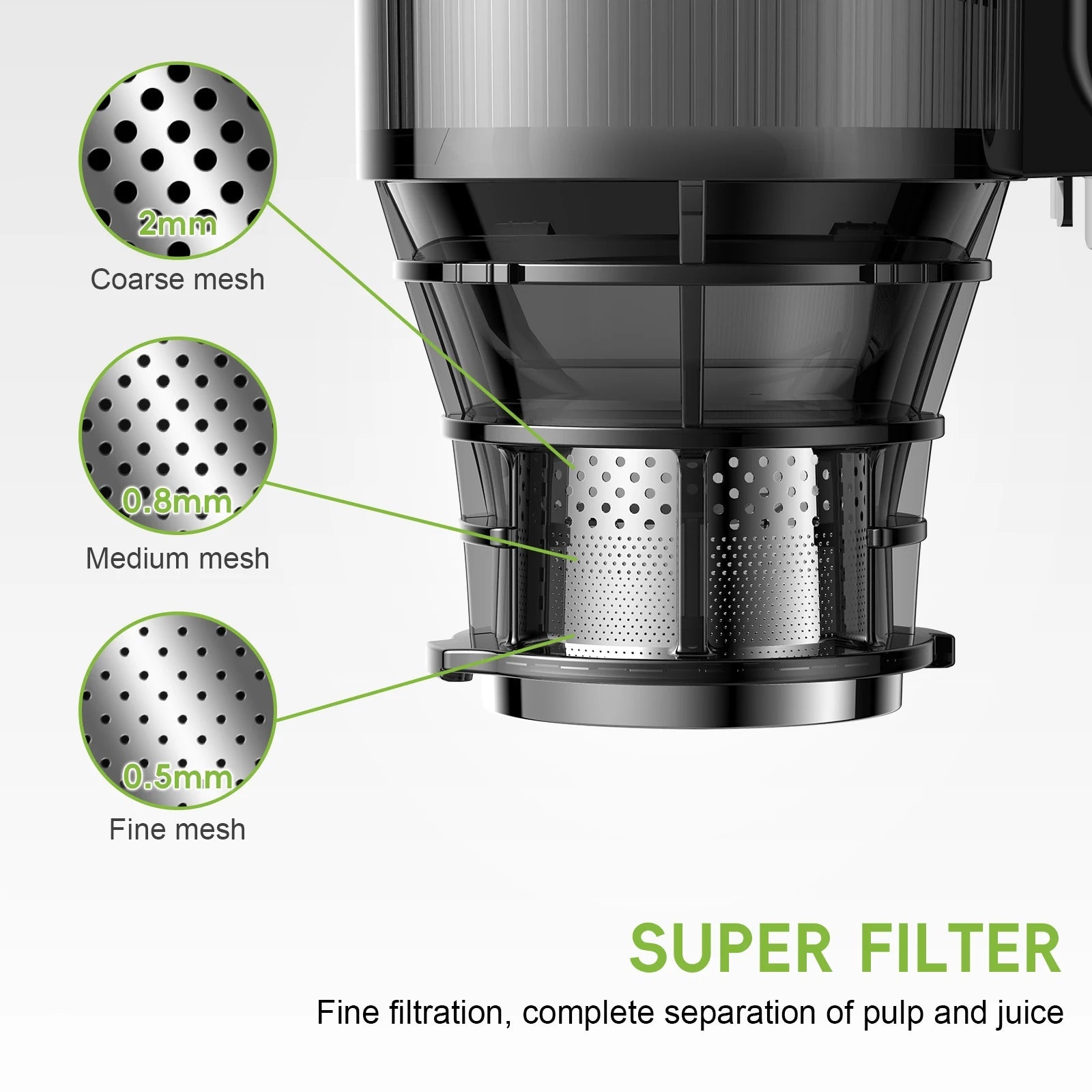 TitanJuice Pro High-Speed Nutrient Extractor VoltCook